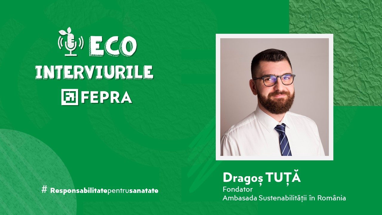 Dragoş Tuţă, Fondator, Ambasada Sustenabilității în România